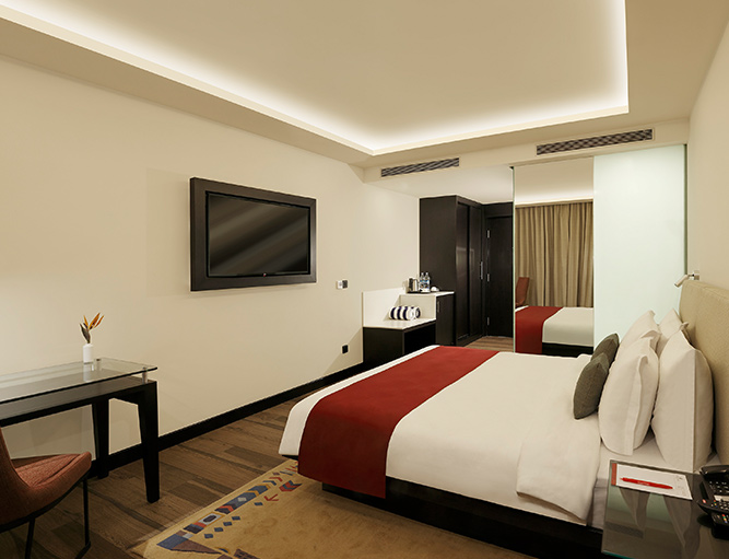 Equipped with everything needed to feel pampered on a holiday, the superior rooms at our luxury hotel in Nepal are designed to provide you with a restful night after a day filled with adventures.