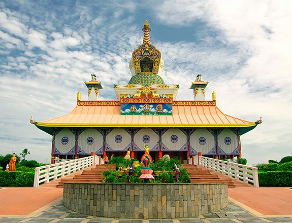 Visit Lumbini, the birthplace of lord buddha & a UNESCO World Heritage Site that is just a 30 minute drive from our resort in Nepal. Submerge yourself to the culture and tradition of Nepal.